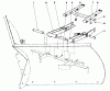Toro 30555 (200) - 52" Side Discharge Mower, Groundsmaster 200 Series, 1987 (7000001-7999999) Listas de piezas de repuesto y dibujos V-PLOW INSTALLATION KIT MODEL NO. 30755 (OPTIONAL)