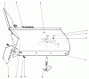 Toro 30555 (200) - 52" Side Discharge Mower, Groundsmaster 200 Series, 1987 (7000001-7999999) Listas de piezas de repuesto y dibujos V-PLOW MODEL NO. 30750 (OPTIOANL)