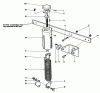Toro 30555 (200) - 52" Side Discharge Mower, Groundsmaster 200 Series, 1989 (SN 90001-99999) Listas de piezas de repuesto y dibujos 52" WEIGHT TRANSFER MODEL NO. 30702