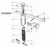 Toro 30555 (200) - 52" Side Discharge Mower, Groundsmaster 200 Series, 1990 (SN 00001-09999) Listas de piezas de repuesto y dibujos 72" WEIGHT TRANSFER MODEL NO. 30704