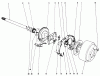 Toro 30555 (200) - 52" Side Discharge Mower, Groundsmaster 200 Series, 1990 (SN 00001-09999) Listas de piezas de repuesto y dibujos BRAKE ASSEMBLY