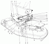 Toro 30575 - 72" Side Discharge Mower, 1989 (900001-999999) Listas de piezas de repuesto y dibujos CUTTING UNIT MODEL NO. 30555 #3