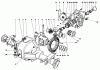 Toro 30555 (200) - 52" Side Discharge Mower, Groundsmaster 200 Series, 1990 (SN 00001-09999) Listas de piezas de repuesto y dibujos DIFFERENTIAL ASSEMBLY