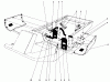 Toro 30555 (200) - 52" Side Discharge Mower, Groundsmaster 200 Series, 1990 (SN 00001-09999) Listas de piezas de repuesto y dibujos ENGINE SHIELD KIT MODEL NO. 30563