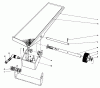 Toro 30575 - 72" Side Discharge Mower, 1989 (900001-999999) Pièces détachées TRACTION PEDAL ASSEMBLY