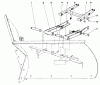 Toro 30555 (200) - 52" Side Discharge Mower, Groundsmaster 200 Series, 1991 (1000001-1999999) Listas de piezas de repuesto y dibujos V-PLOW INSTALLATION KIT MODEL NO. 30755 (OPTIONAL)
