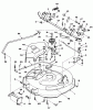 Toro 35-30SL03 - 30" Side Discharge Mower, 1992 (2000001-2999999) Ersatzteile DECK ASSEMBLY