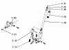 Toro 5-0602 - 36" Rear Discharge Mower, 1974 Listas de piezas de repuesto y dibujos 7.030 MANUAL LIFT LINKAGE (PLATE 7.2)