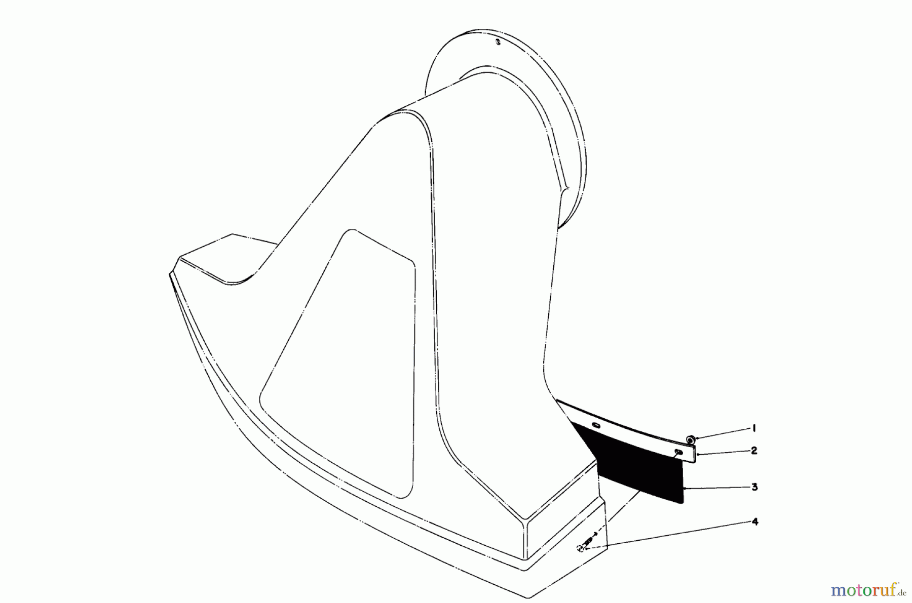  Toro Neu Accessories, Blower/Vacuum/Chipper/Shredder 59086 - Toro Flap Kit, 1973 (3000001-3999999) FLAP KIT FOR BLOWER/VACUUM
