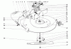Toro 57025 - 25" Side Discharge Mower, 1972 (2000001-2999999) Listas de piezas de repuesto y dibujos 25" MOWER ASSEMBLY
