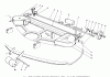 Toro 57358 - 44" Side Discharge Mower, 1986 (6000001-6999999) Listas de piezas de repuesto y dibujos 44" CUTTING DECK MODEL NO. 57358 #2