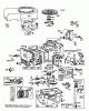 Toro 57358 - 44" Side Discharge Mower, 1986 (6000001-6999999) Listas de piezas de repuesto y dibujos ENGINE BRIGGS & STRATTON MODEL 253707-0157-01 #1