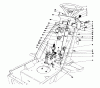 Toro 57358 - 44" Side Discharge Mower, 1986 (6000001-6999999) Listas de piezas de repuesto y dibujos STEERING WHEEL & DASH ASSEMBLY