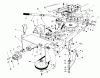 Toro 57358 - 44" Side Discharge Mower, 1987 (7000001-7999999) Listas de piezas de repuesto y dibujos FRAME & PULLEY ASSEMBLY 36" SNOWTHROWER ATTACHMENT MODEL NO. 59160 (OPTIONAL)