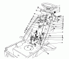 Toro 57358 - 44" Side Discharge Mower, 1987 (7000001-7999999) Listas de piezas de repuesto y dibujos STEERING WHEEL & DASH ASSEMBLY