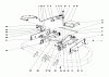 Toro 59004 - 42" Side Discharge Mower, 1971 (1000001-1999999) Listas de piezas de repuesto y dibujos 42" MOWER DECK LINKAGE ASSEMBLY