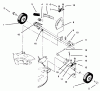 Toro 78315 - 37" Side Discharge Mower, 1996 (6900001-6999999) Listas de piezas de repuesto y dibujos HEIGHT OF CUT ADJUSTMENT