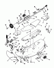 Toro 78345 - 42" Side Discharge Mower, 1993 (3900001-3999999) Listas de piezas de repuesto y dibujos CUTTING UNIT ASSEMBLY