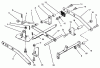Toro 78351 - 42" Rear Discharge, Low Cut Mower, 1993 (3900001-3999999) Ersatzteile SUSPENSION ASSEMBLY