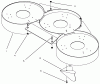 Toro 78355 - 42" Recycler Mower, 1997 (7900001-7999999) Listas de piezas de repuesto y dibujos BAFFLE ASSEMBLY