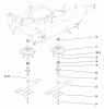 Toro 78452 - 52" Side Discharge Mower, 5xi Garden Tractors, 2001 (210000001-210999999) Listas de piezas de repuesto y dibujos SPINDLE AND BLADE ASSEMBLY
