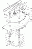 Toro 78390 - 60" Side Discharge Mower, 1994 (4900001-4999999) Listas de piezas de repuesto y dibujos SPINDLE & IDLER ASSEMBLY