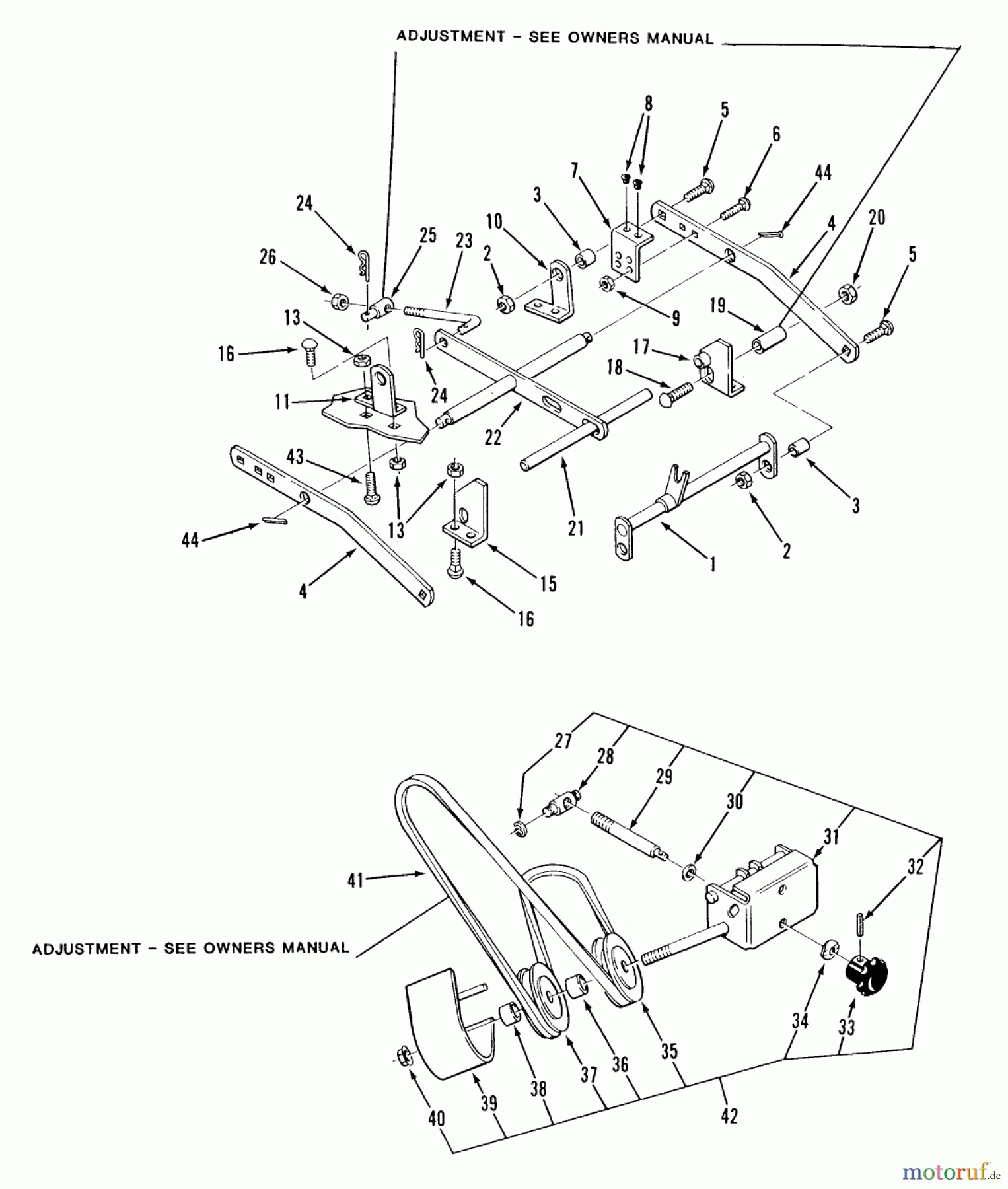  Toro Neu Mowers, Deck Assembly Only E5-42MR01 - Toro 42