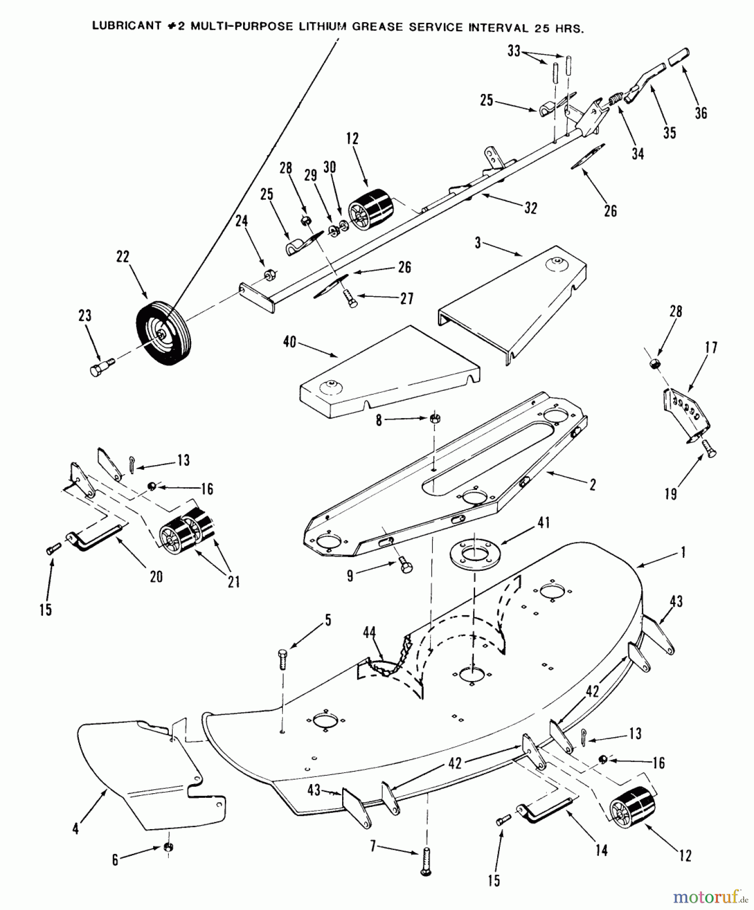  Toro Neu Mowers, Deck Assembly Only E5-48SC01 - Toro 48