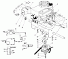 Toro 30111 - Mid-Size Proline Gear Traction Unit, 11 hp, 1987 (7000001-7999999) Ersatzteile ENGINE ASSEMBLY