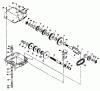 Toro 30112 - Mid-Size Proline Gear Traction Unit, 12.5 hp, 1990 (0000001-0999999) Listas de piezas de repuesto y dibujos PEERLESS TRANSMISSION MODEL NO. 700-039
