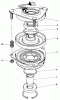 Toro 30113 - Mid-Size Proline Gear Traction Unit, 8 hp, 1986 (6000001-6999999) Listas de piezas de repuesto y dibujos CLUTCH ASSEMBLY NO. 54-3200