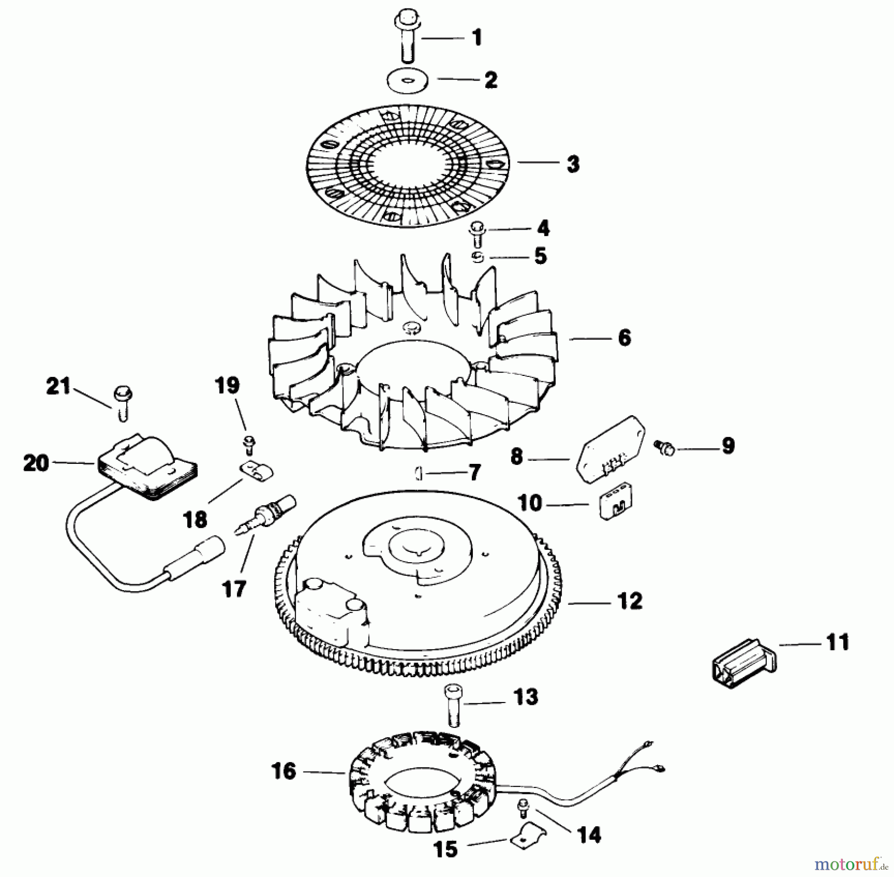  Toro Neu Mowers, Drive Unit Only 30156 - Toro Mid-Size Proline Gear Traction Unit, 12.5 hp, 1991 (100001-199999) IGNITION/ELECTRICAL-ENGINE KOHLER MODEL CV12.5T SPEC. NO. 1254