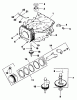 Toro 30156 - Mid-Size Proline Gear Traction Unit, 12.5 hp, 1992 (200001-299999) Listas de piezas de repuesto y dibujos CRANKCASE-ENGINE-KOHLER MODEL CV12.5T SPEC. NO. 1254