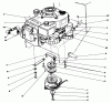 Toro 30156 - Mid-Size Proline Gear Traction Unit, 12.5 hp, 1993 (390001-399999) Pièces détachées ENGINE ASSEMBLY