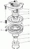 Toro 30170 - Mid-Size Proline Gear Traction Unit, 12.5 hp, 1991 (1000001-1999999) Listas de piezas de repuesto y dibujos CLUTCH ASSEMBLY NO. 54-3200