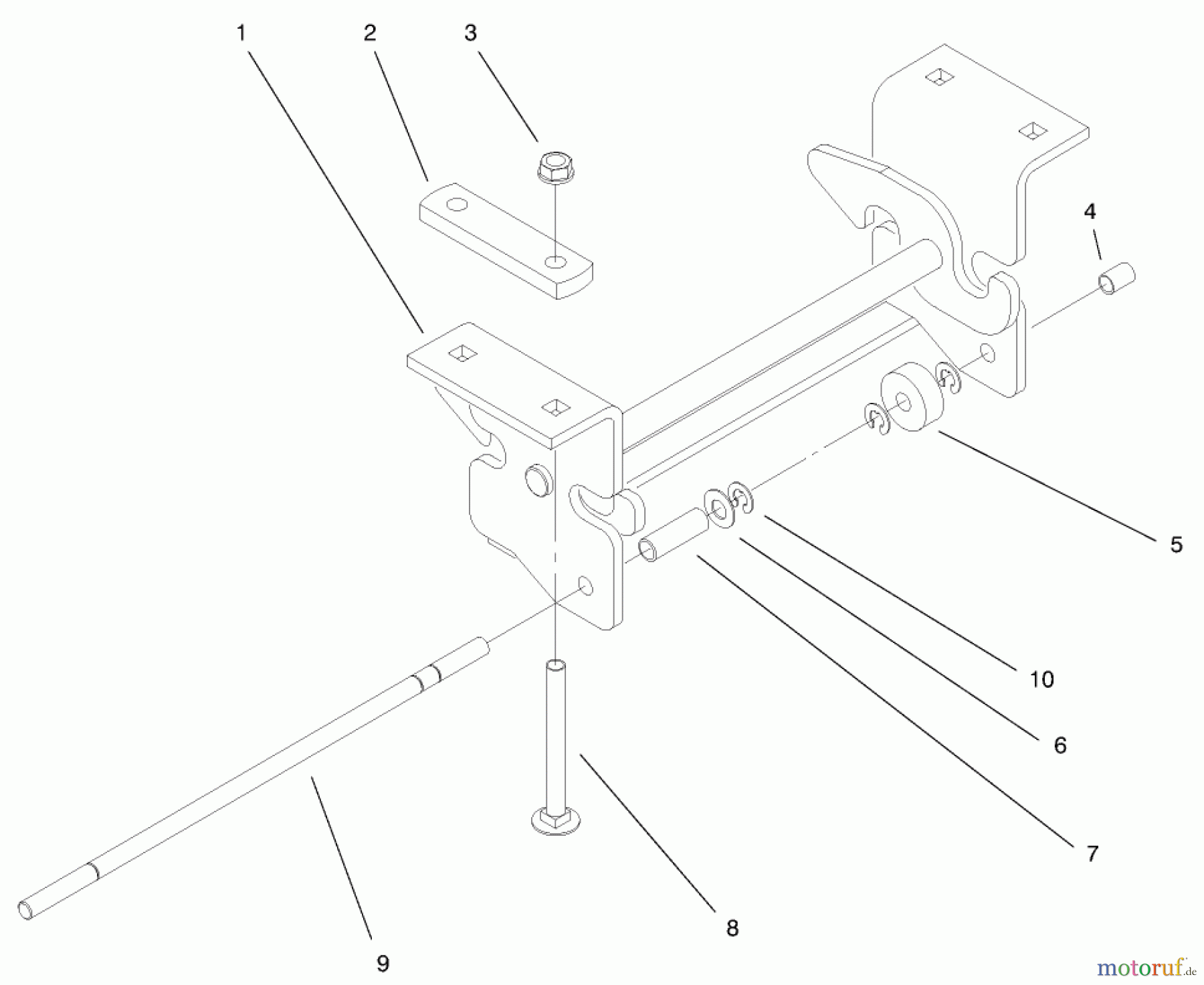  Toro Neu Accessories, Mower 100-3390 - Toro Rear Attach-A-Matic Kit, 5xi Series Garden Tractors REAR ATTACH-A-MATIC (FOR GARDEN TRACTOR)