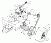 Toro 30180 - Mid-Size Proline Gear Traction Unit, 16 hp, 1994 (490001-490730) Listas de piezas de repuesto y dibujos AXLE ASSEMBLY
