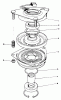 Toro 30180 - Mid-Size Proline Gear Traction Unit, 16 hp, 1994 (490001-490730) Listas de piezas de repuesto y dibujos CLUTCH ASSEMBLY NO. 54-3200