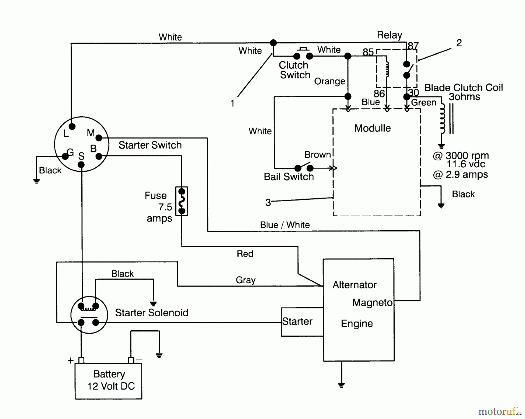  Toro Neu Mowers, Drive Unit Only 30180 - Toro Mid-Size Proline Gear Traction Unit, 16 hp, 1994 (490731-499999) ELECTRIC SCHEMATIC