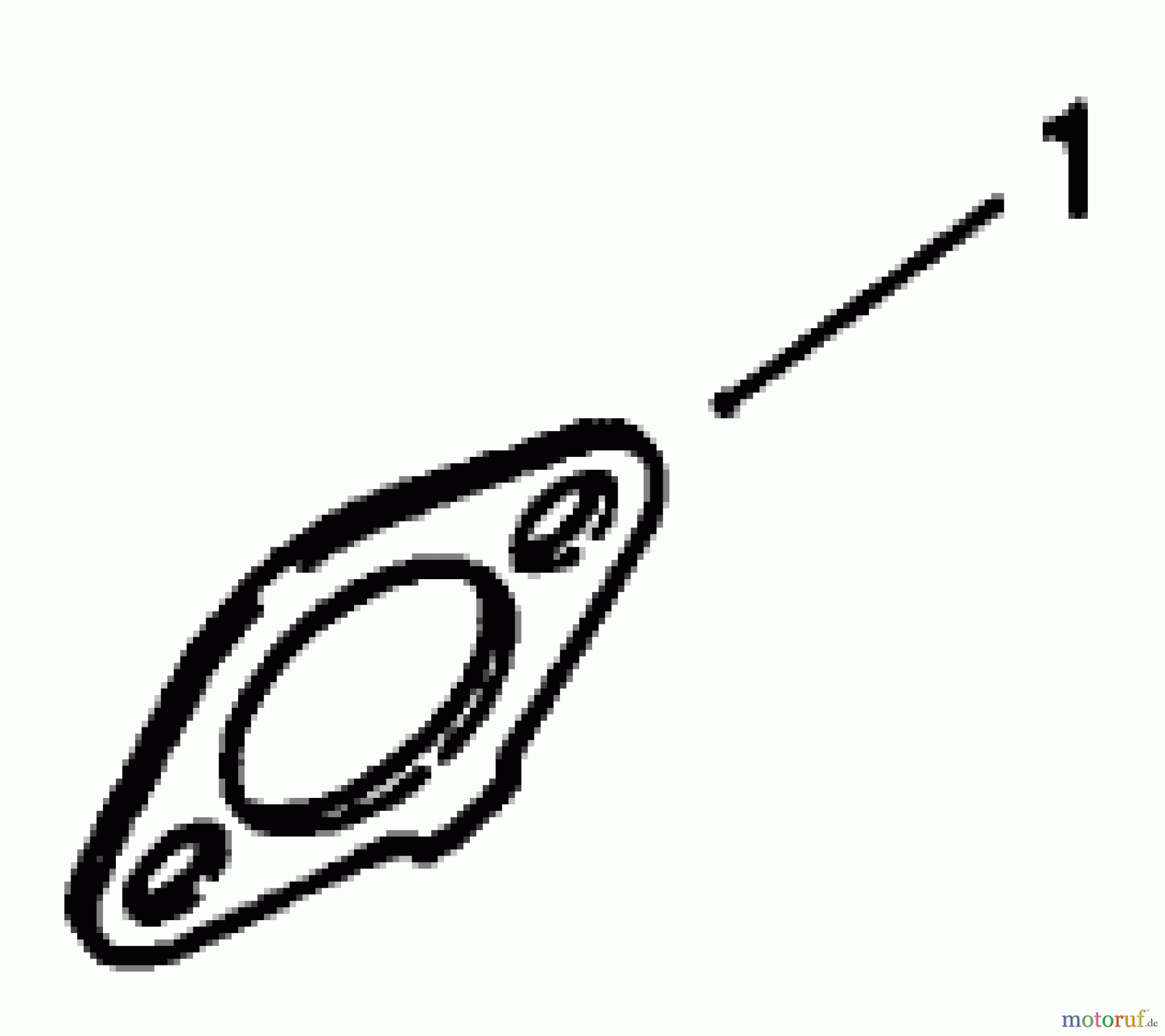  Toro Neu Mowers, Drive Unit Only 30190 - Toro Mid-Size Proline Hydro Traction Unit, 18 hp, 1992 (20000001-29999999) EXHAUST-ENGINE MODEL NO. MV18S-TYPE 58543