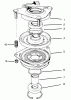 Toro 30191 - Mid-Size Proline Hydro Traction Unit, 20 hp, 1995 (590001-599999) Listas de piezas de repuesto y dibujos CLUTCH ASSEMBLY NO. 54-3200