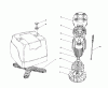 Toro 20564 - Electric Lawnmower, 1987 (7000001-7999999) Ersatzteile MOTOR BRIGGS & STRATTON MODEL NO. 748001-0334-01