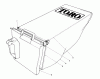 Toro 20564C - Electric Lawnmower, 1987 (7000001-7999999) Ersatzteile GRASS BAG ASSEMBLY NO. 11-9469