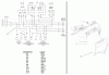 Toro 20647 - Carefree Electric WPM, 24 VDC, 1996 (6900001-6999999) Ersatzteile ELECTRICAL WIRE DIAGRAM AND SIDE DISCHARGE CHUTE