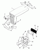 Toro 01-11B803 (1100) - 1100 Special Tractor, 1980 Ersatzteile SHEET METAL AND COVERS #1