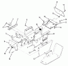 Toro 01-11B803 (1100) - 1100 Special Tractor, 1980 Ersatzteile SHEET METAL AND COVERS #3