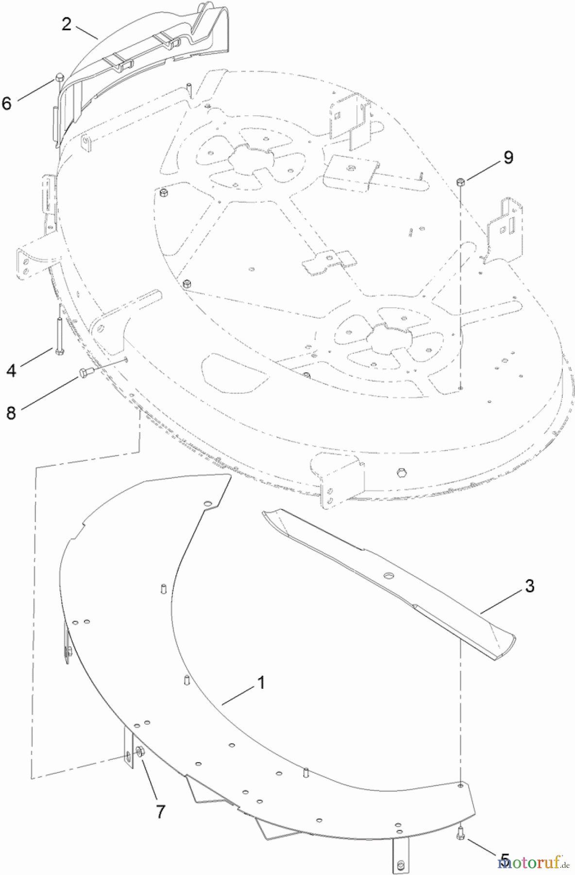  Toro Neu Accessories, Mower 116-4766 - Toro 42