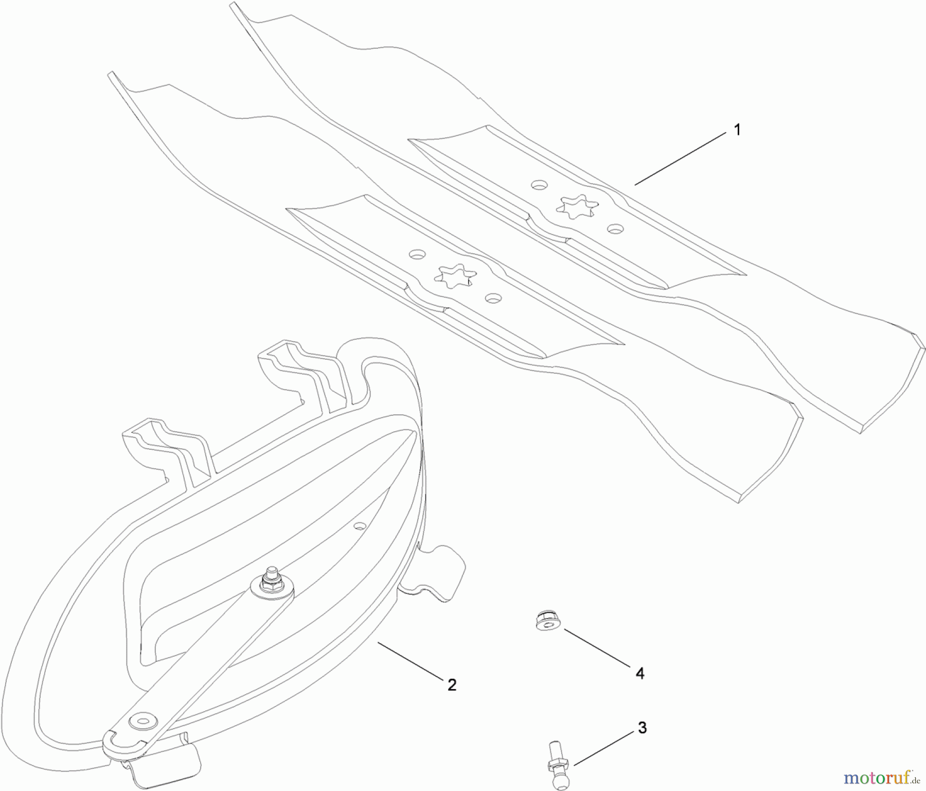  Toro Neu Accessories, Mower 117-0058 - Toro 42