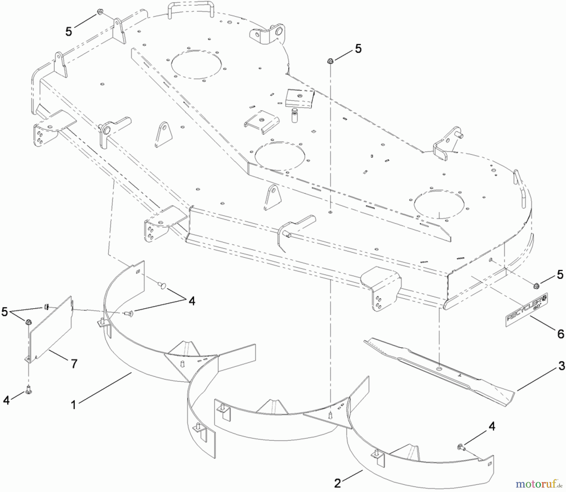  Toro Neu Accessories, Mower 117-5314 - Toro 60