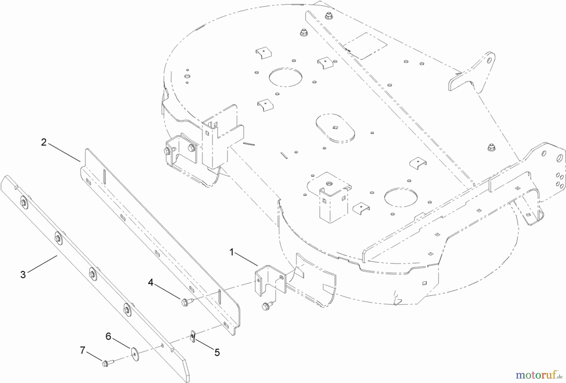  Toro Neu Accessories, Mower 121-5702 - Toro Striping Kit, Zero-Turn-Radius Riding Mower with 42